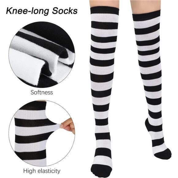 Women's Robber Costume Set - Cosplay Thief Accessories for Halloween Party - Picture 5 of 7